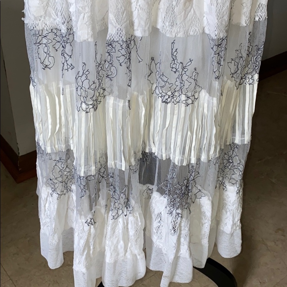 White Lace Skirt - image 2